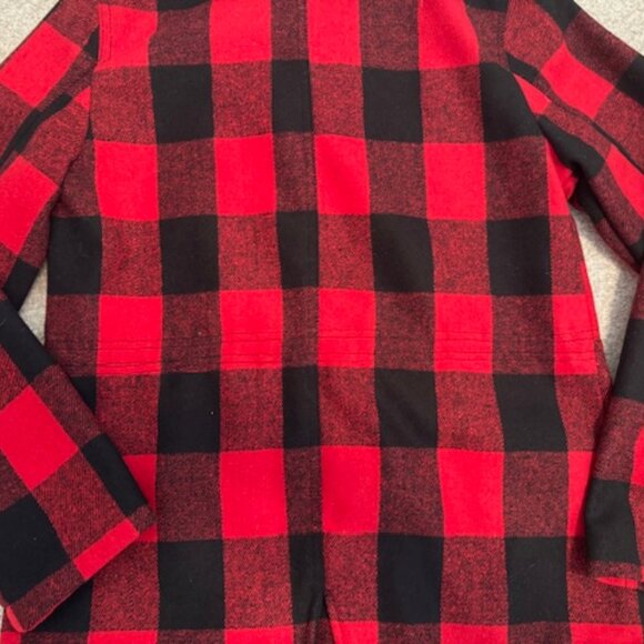 Rue 21 Buffalo Plaid Anorak Jacket - Women's Medium - Picture 8 of 15